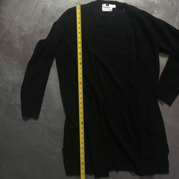 NWOT Men’s TOPMAN Distressed Cardigan - Picture 5 of 7